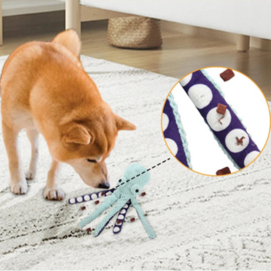 OctoPlay - polvo esconde petisco